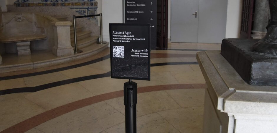 Black Stanchion Black Stanchion