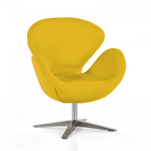 Sofá Swan Amarelo Sofá Swan Amarelo