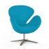 Sofá Swan Azul Turquesa Sofá Swan Azul Turquesa