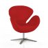 Sofá Swan Vermelho Sofá Swan Vermelho
