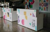 Personalization of furniture with printed vinyl Personalization of furniture with printed vinyl
