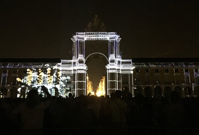 Video Mapping - Terreiro do Paço Video Mapping - Terreiro do Paço